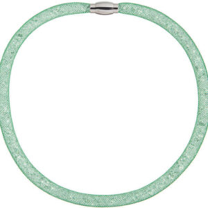 Preciosa Třpytivý náhrdelník Scarlette zelený 7250 66