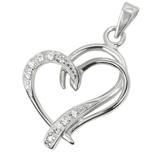 Soliter Přívěsek z bílého zlata Srdce 249 001 00431 07
