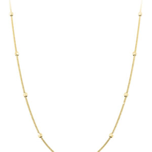 Troli Pozlacený kuličkový náhrdelník