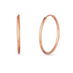 Vuch Nadčasové bronzové kruhy Yetta Rose Gold