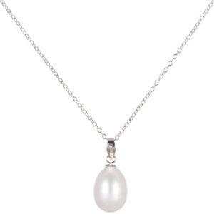 JwL Luxury Pearls Stříbrný náhrdelník s pravou perlou JL0436 (řetízek