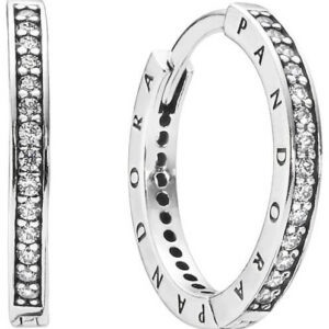 Pandora Stříbrné náušnice s krystaly 290558CZ