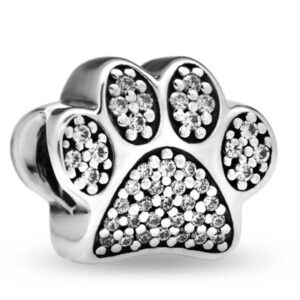 Pandora Stříbrný korálek Tlapka Moments 791714CZ