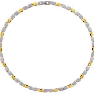 Boccia Titanium Luxusní titanový bicolor náhrdelník 08003-02