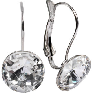 Levien Elegantní náušnice Rivoli Crystal