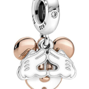 Pandora Bicolor přívěsek Mickey Mouse Disney Moments 780112C01