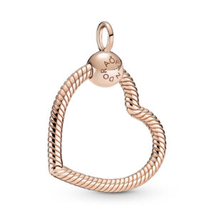 Pandora Pozlacený náhrdelníkový přívěsek na korálky Rose 389384C00