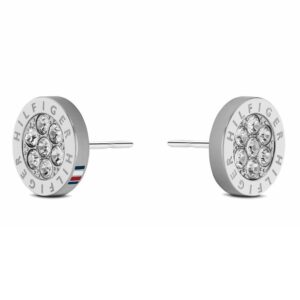 Tommy Hilfiger Něžné ocelové náušnice s krystaly Crystal 2780565