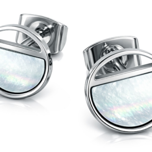 Boccia Titanium Titanové náušnice s perletí 05034-01