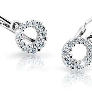 Cutie Jewellery Dětské náušnice z bílého zlata C2154-10-X-2 bílá