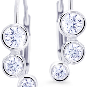 Cutie Jewellery Úchvatné náušnice s třpytivými zirkony Z8030-50-10-X-2