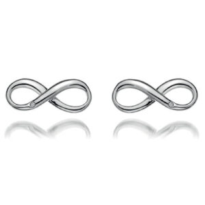 Hot Diamonds Stříbrné náušnice Hot Diamonds Infinity DE390