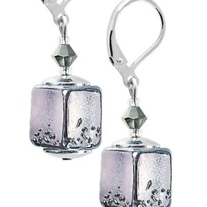 Lampglas Romantické náušnice Delicate Pink z perel Lampglas ECU40