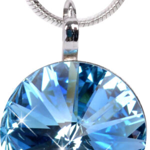 Levien Elegantní náhrdelník Rivoli Aquamarine