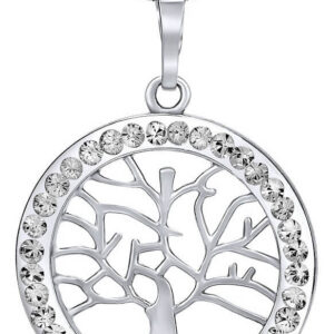 Silvego Stříbrný přívěsek Strom života se Swarovski® Crystals SILVEGOB16088