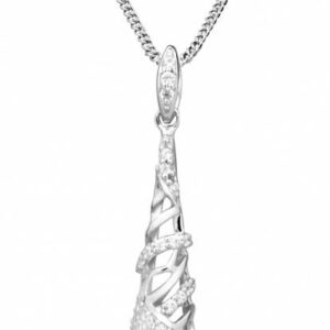 Silver Cat Elegantní náhrdelník se zirkony SC366