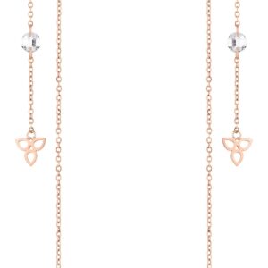 Tamaris Fashion dlouhé bronzové náušnice TJ-0006-E-12