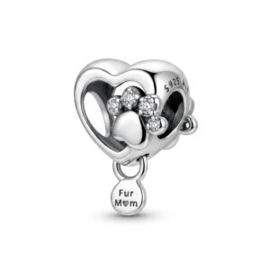 Pandora Stříbrný přívěsek Tlapka pro maminku Moments 798873C01