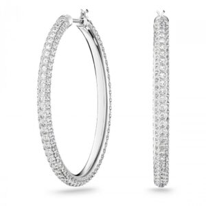 Swarovski Třpytivé kruhové náušnice Stone 5389432