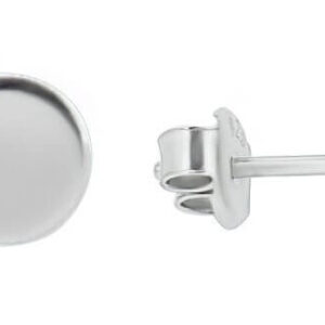 Brilio Silver Minimalistické stříbrné náušnice GOLD012