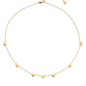 Hot Diamonds Jemný pozlacený náhrdelník s diamantem Jac Jossa Soul DN150